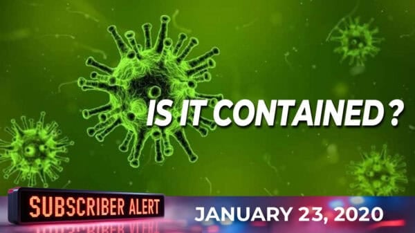 Image | ALERT:  Coronavirus Pandemic Event Now A Serious Risk