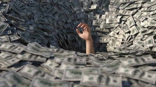 Image | Drowning In The Money River