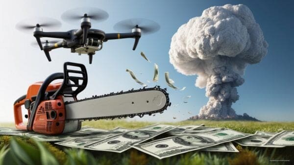 Image | More Drones, Chainsaw Economics, and a Wartime Mindset
