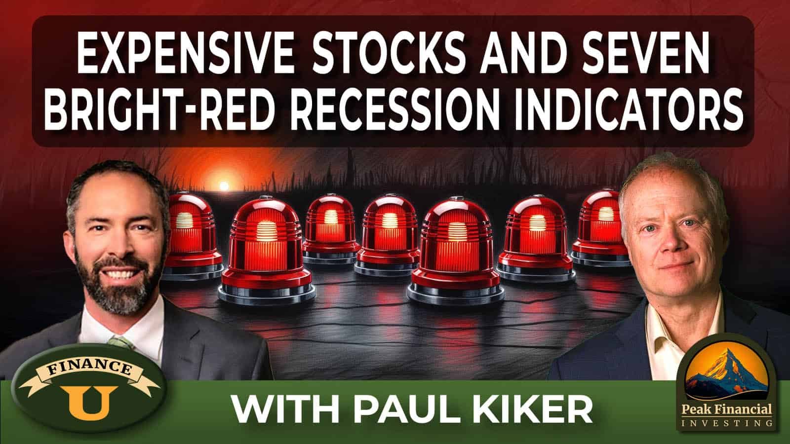 Overvalued Equities Are Ignoring These Seven Recession Indicators