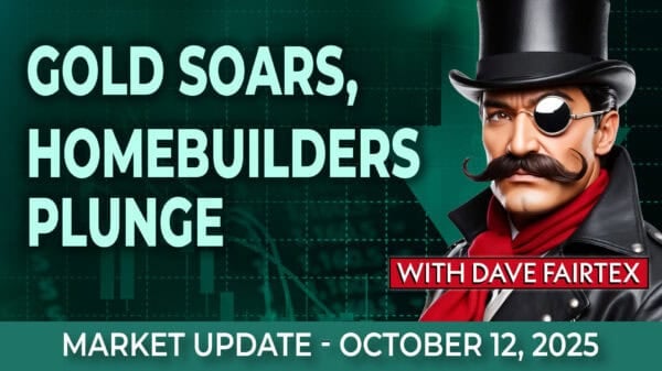 Image | Gold Hits New Highs, Silver and Miners Correct, Homebuilders Plunge Amid Tariff Tensions