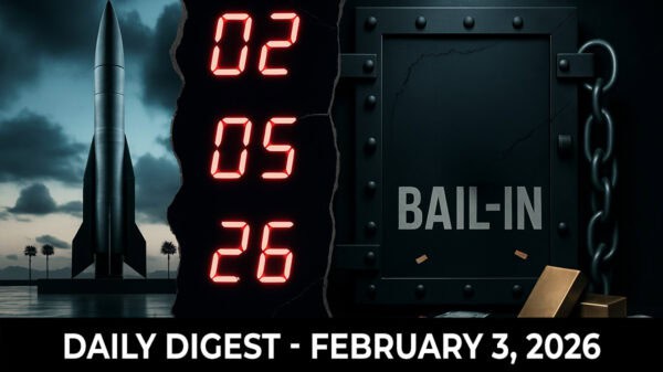 Image | Nuclear Treaty Expires Feb 5, Bill and Hillary Agree to Epstein Depositions, Will New Fed Chair Favor Bail-Ins?