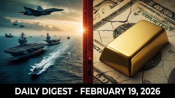 Image | Massie/Khanna Move to Block War with Iran, Tucker Detained in Israel, JP Morgan Bullish on Gold