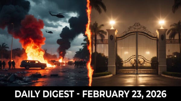 Image | Mexico Erupts into Cartel Chaos, Secret Service Kills Mar-a-Lago Intruder Obsessed with Epstein Files