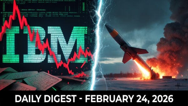 Image | AI Tanks IBM Stock While Ukraine’s New British-Designed Missile Strikes 1,300km Deep in Russia