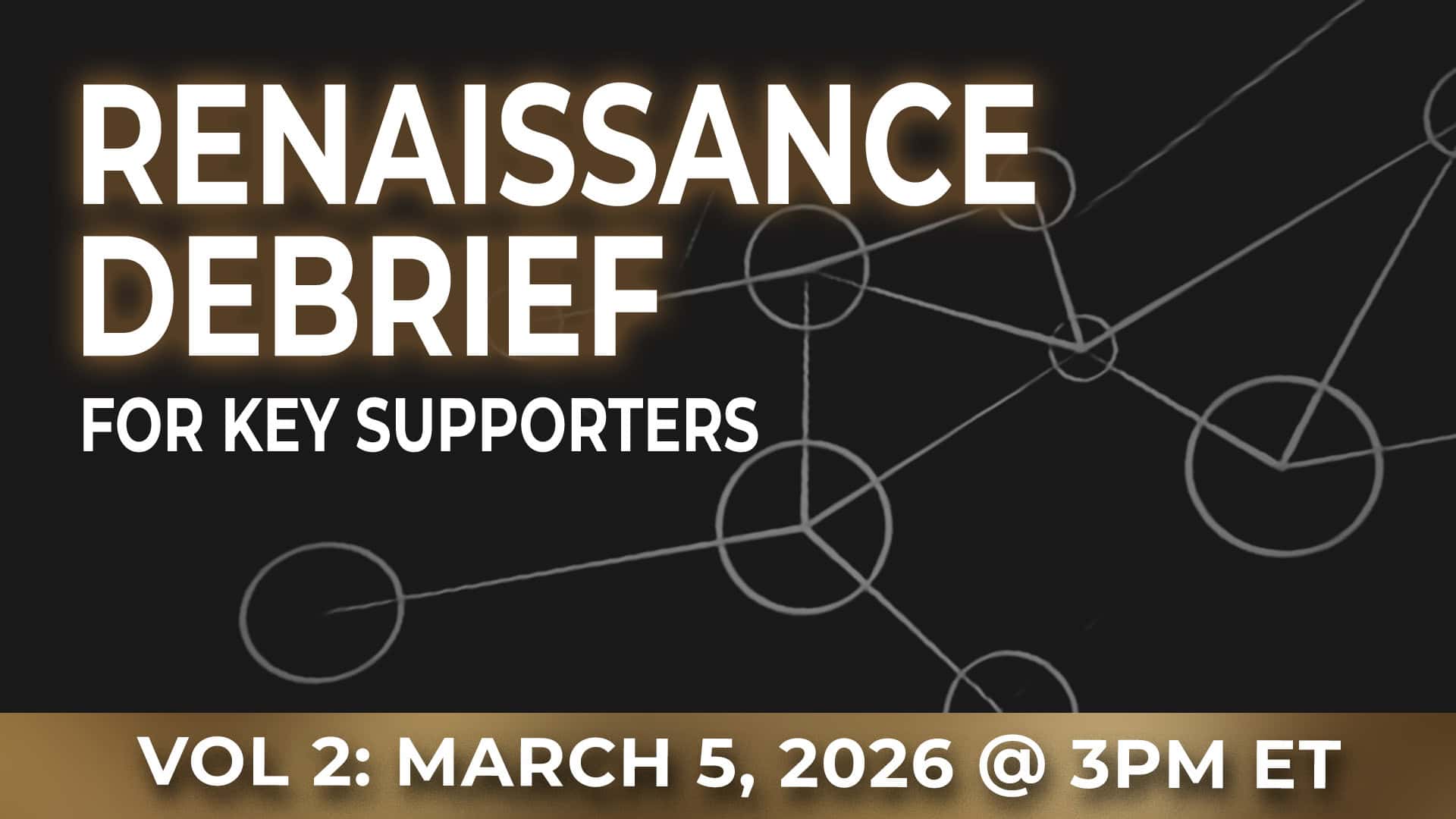 Renaissance Debrief for Key Supporters: AI’s Inevitable Arrival, Risks, Collapse, and How to Prepare