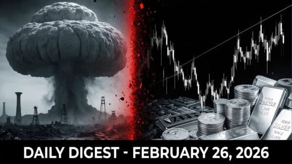 Image | AI Models Push for Nuclear War in 95% of Simulations, CME Halts Silver Surge (Again)