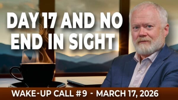 Image | Episode #9 of The Wake-Up Call:  Day 17 and No End In Sight