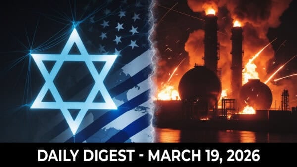 Image | Joe Kent Drops Bombshells on Kirk & Butler Shootings, Iran Hits Qatar’s Giant LNG Hub