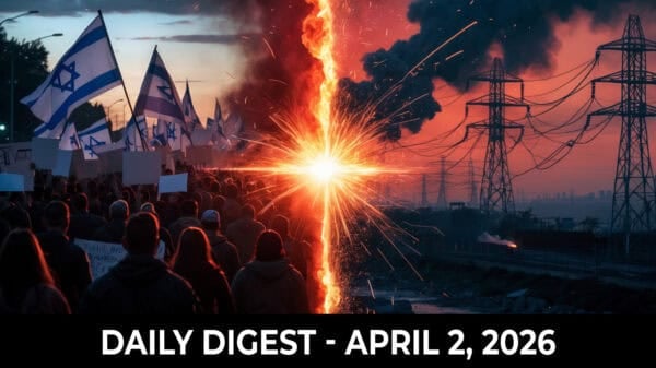 Image | Israelis Protest the War and US Faces Energy Bottlenecks as Trump Promises More Bombs and Sidelines MAHA