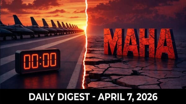 Image | Massive Human Shield Forms as Trump Deadline Looms, Malone Accuses Makary of COVID Data Cover-Up