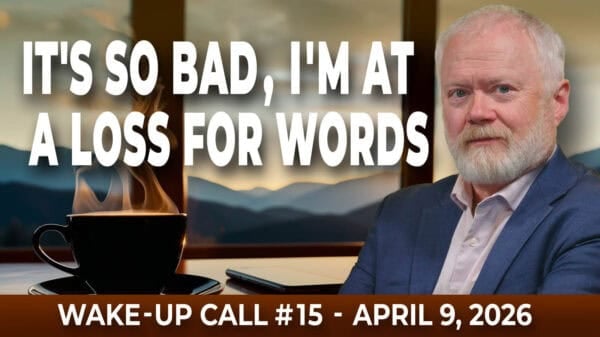 Image | Episode #15 of The Wake-Up Call: It’s So Bad, I’m at a Loss for Words