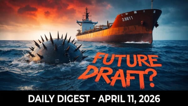 Image | Vance Starts Iran Talks as Hormuz Stays Mostly Closed and Selective Service Eyes Auto-Registration