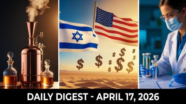 Image | Good News Friday: Distilling Ban Overturned, J Street Calls to End Israeli Subsidies, Vaccine Panel Overhauled