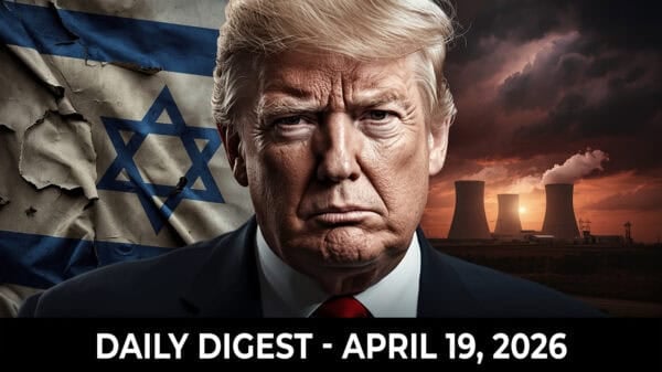 Image | Trump’s Private Iran Fears Exposed by WSJ as Israel Support Erodes & Nuclear Power Bill Advances