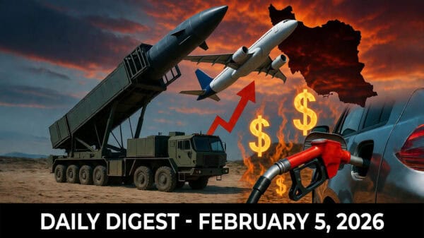 Image | US Considers Hypersonic Strikes on Iran as JetBlue Plans 40% Price Hikes and Gasoline Hits 4-Year High