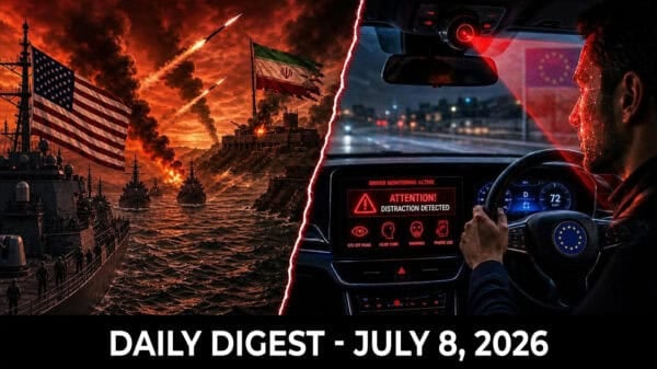 Image | “They’re Scum”: The Iran Ceasefire is Over, NY Vaccine Mandate Upheld, EU Rolls Out In-Car Surveillance