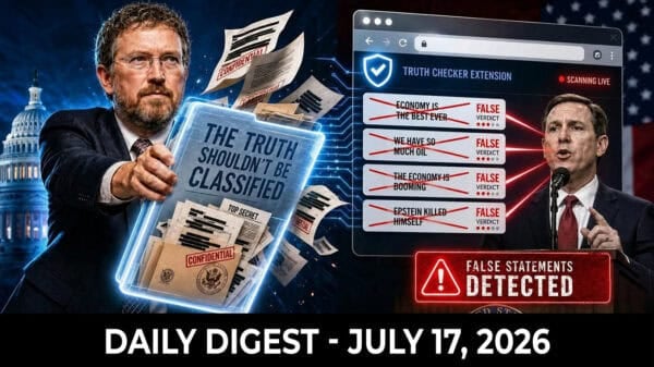 Image | Good News Friday: Massie Pushes Epstein Transparency Act II, Browser Extension Flags Lies of Politicians