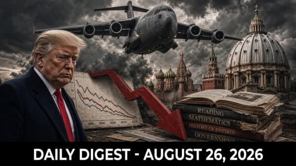 Image | CIA and Vatican Travel to Moscow, Trump’s Ratings Hit All-Time Low, US Education Declines 6 Decades