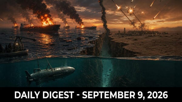 Image | US Strikes 5 Tankers as Iran Pummels Jordan and Steals Advanced Undersea Drone – Are We in a Phase Shift?